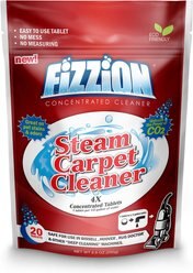 Fizzion Steam Carpet Cleaner Tablets, 20 count