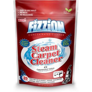Fizzion Steam Carpet Cleaner Tablets, 20 count