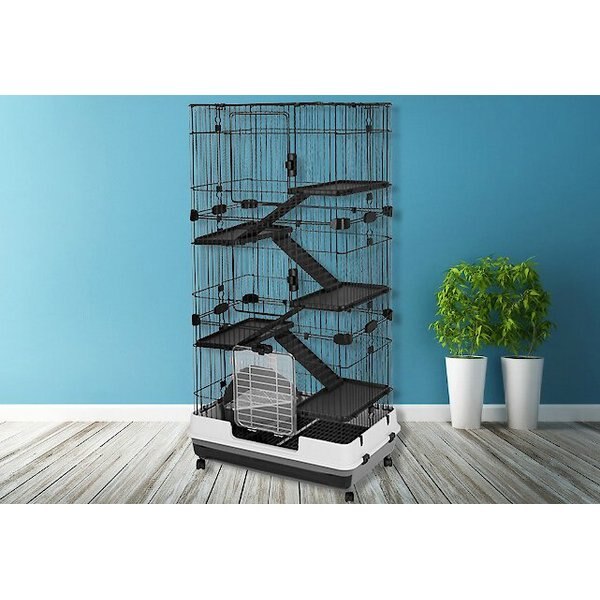 A&E CAGE COMPANY 60in ExtraLarge Deluxe 6Tier Small Animal Cage