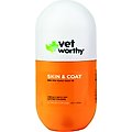 Vet Worthy Wild Alaskan Salmon Oil Soft Chew Dog Supplement, 30 count