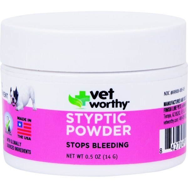 TOP PERFORMANCE Medistyp Styptic Powder for Dogs & Cats, 0.5oz bottle