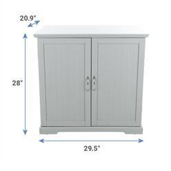 TRIXIE Wooden Cat Litter Box Enclosure, X-Large, Gray slide 2 of 8