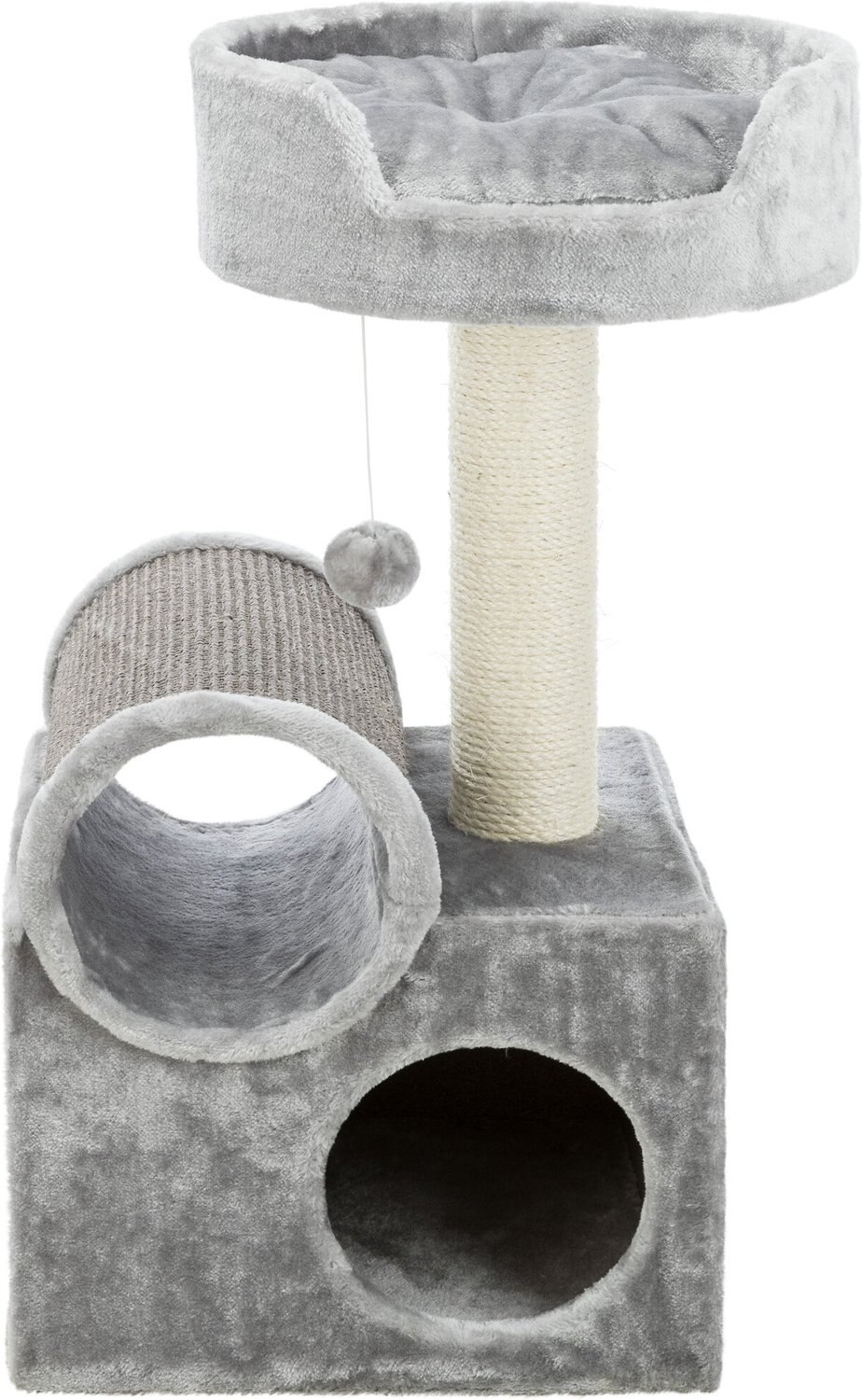 TRIXIE Tolar 33-in Plush Cat Tree & Condo