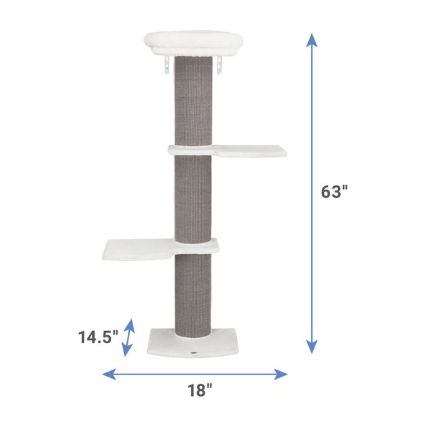 TRIXIE Acadia Designer 63-in Plush Cat Tree