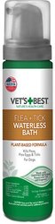 Vet's Best Flea & Tick Prevention Waterless Bath Dog Shampoo, 8-oz bottle