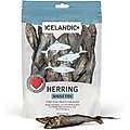 Icelandic+ Herring Whole Fish Grain-Free Dog Treats, 3-oz bag
