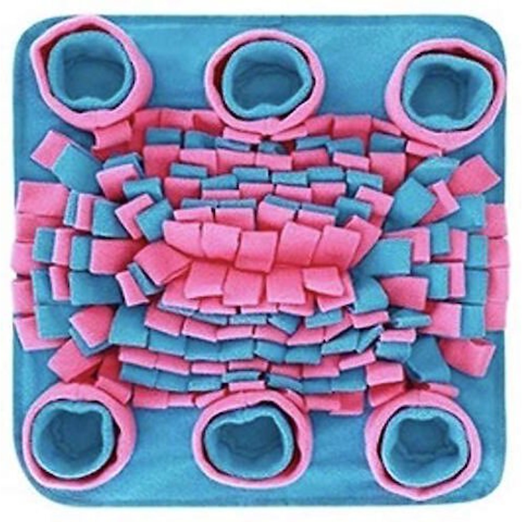 Piggy Poo and Crew Pet Snuffle Activity Mat Toy, Large, Pack of 3