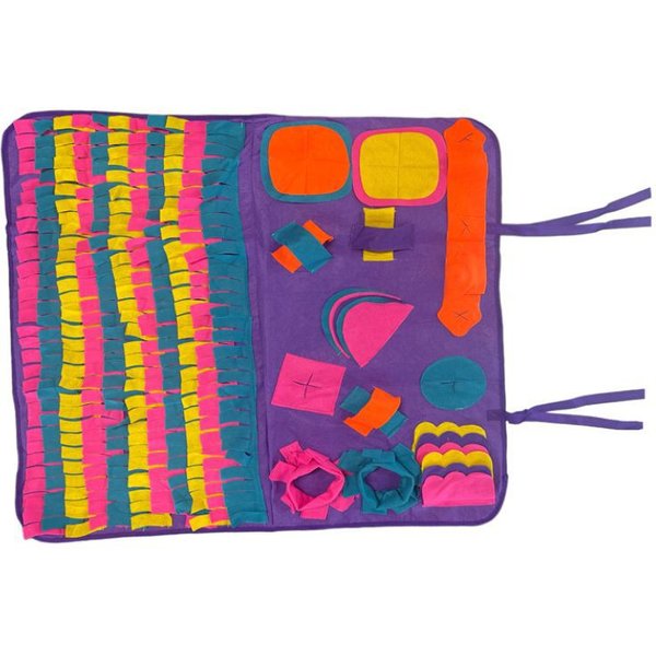 PIGGY POO AND CREW Pig Rooting Snuffle Mat, Large