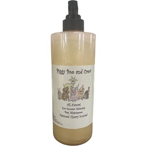 Piggy Poo and Crew All Natural Rust Remover Oatmeal Cherry Scented Whitening Pig Shampoo, 22-oz bottle