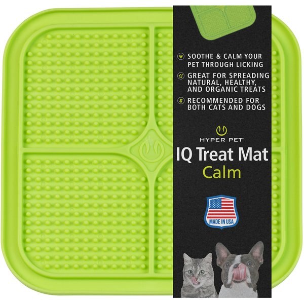 LICKIMAT Classic Buddy Slow Feeder Dog Lick Mat, Green