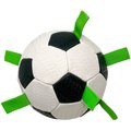 Hyper Pet Grab Tabs Soccer Ball Dog Toy, 7.5-in