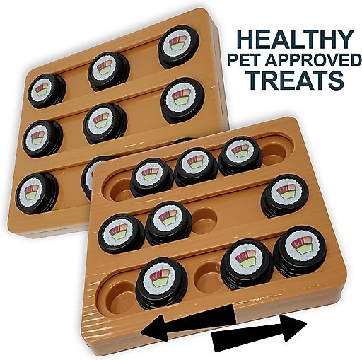 OurPets Sushi Treat Dispensing Puzzle Dog & Cat Toy
