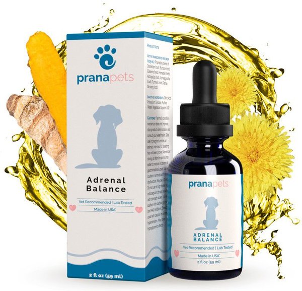 PRANA PETS Adrenal Balance for Cushing s Liquid Supplement for