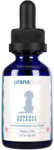Prana Pets Adrenal Balance Medicine for Cushing's Disease for Dogs, 2-oz bottle