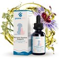 Prana Pets Nervous System Support Natural Medicine for Anxiety, Muscle Spasms & Seizures for Cats & Dogs, 2-oz bottle