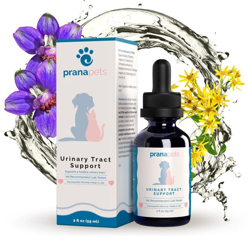 PRANA PETS Urinary Tract Support Medicine for Urinary Tract Infections