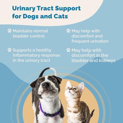 Show full view: Prana Pets Urinary Tract Support for Urinary Tract Infections UTI Liquid Supplement for Cats & Dogs, 2-fl oz bottle slide 4 of 11