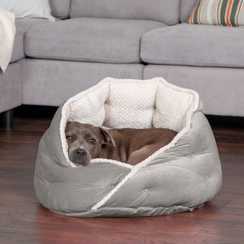 FurHaven Calming Hug Bolster Dog Bed