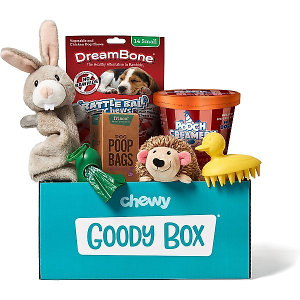 GOODY BOX Puppy Toys, Treats & Potty Training