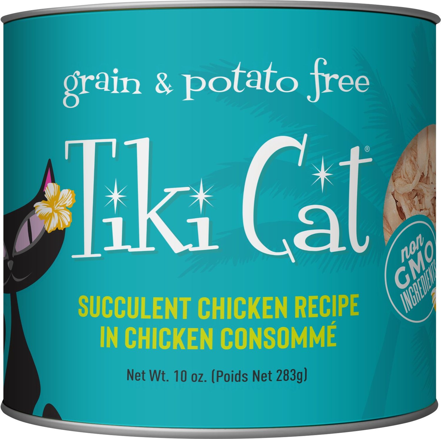 tiki cat puka puka luau chicken