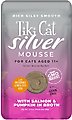 Tiki Cat Velvet Mousse Salmon & Pumpkin in Broth Senior Wet Cat Food, 2.8-oz, case of 12