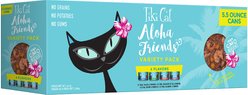 Tiki Cat Aloha Friends Fish & Pumpkin Variety Pack Grain-Free Wet Cat Food, 5.5-oz, case of 8