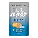 Tiki Dog Aloha Petites Senior Mousse Chicken, Beef & Pumpkin in Broth Grain-Free Wet Dog Food, 3.5-oz, case of 12