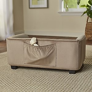 Enchanted Home Pet Surrey Cat & Dog Sofa Bed, Small, Beige