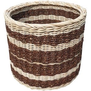 D-Art Collection Abaca Dominant Dog & Cat Toy Storage Basket