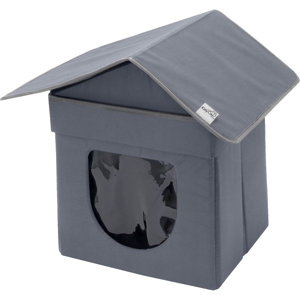 K&H PET PRODUCTS Outdoor Unheated Kitty House Cat Shelter, Olive