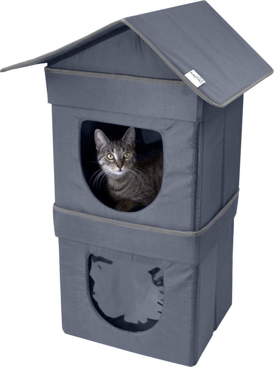 KITTY CITY Outdoor Cat House