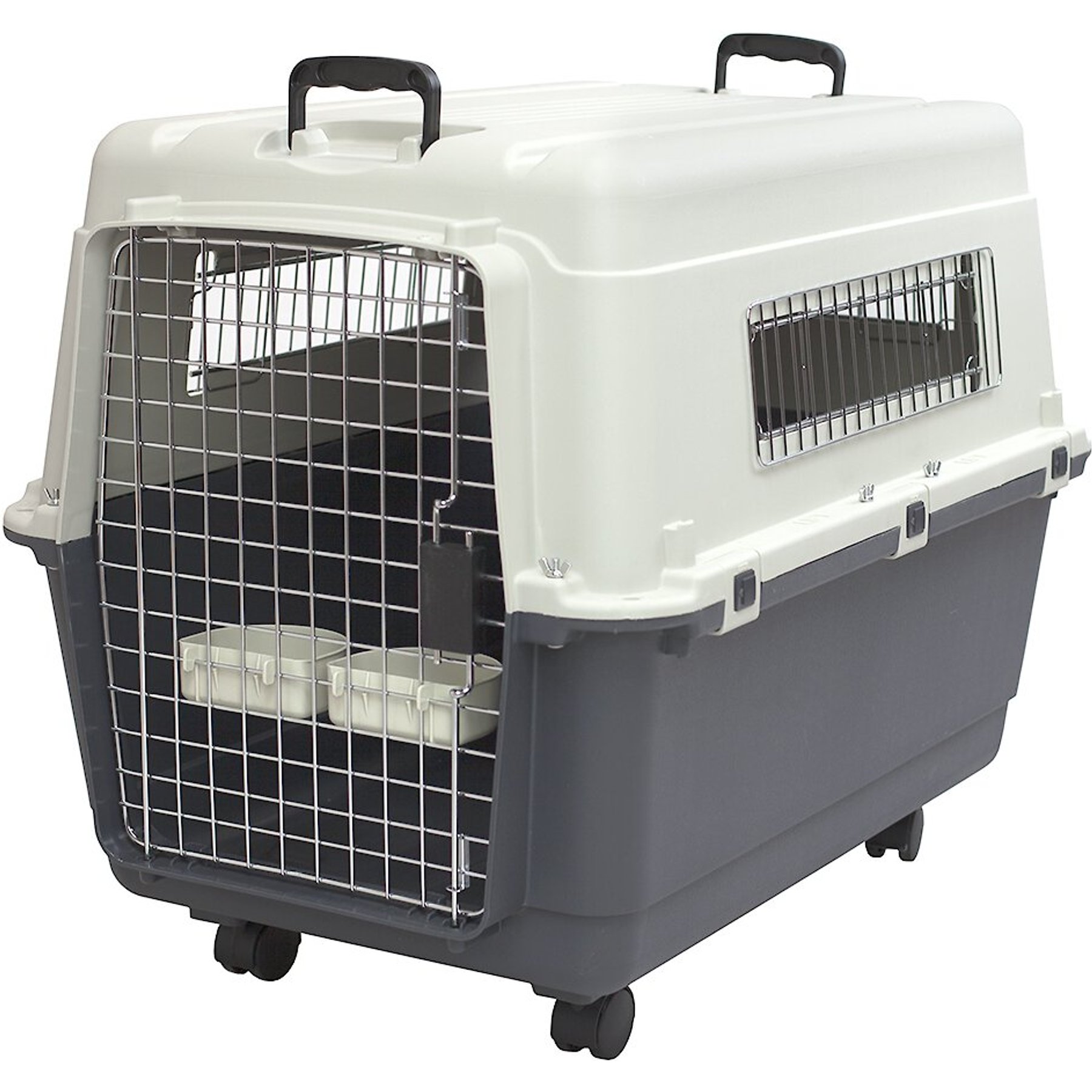 SPORT PET Large Pop Open Kennel, Portable Cat Cage Kennel, Waterproof Pet  bed, Travel Litter Collection