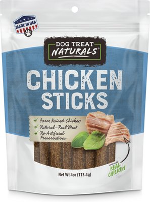 Dog Treat Naturals Chicken Sticks Dog Treats, 4-oz bag, slide 1 of 1