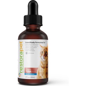 RestoraPet Feline Formula Organic Tuna Flavor Cat Supplement, 2-oz bottle