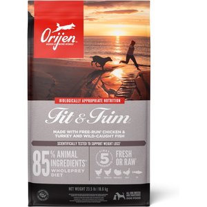 ORIJEN Fit & Trim Grain-Free Dry Dog Food, 23.5-lb bag