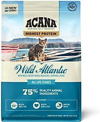 ACANA Wild Atlantic Grain-Free Dry Cat Food, 4-lb bag