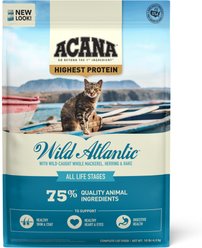 ACANA Wild Atlantic Grain-Free Dry Cat Food, 10-lb bag