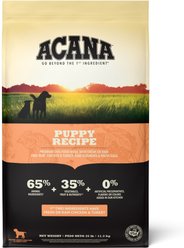ACANA Puppy Recipe Grain-Free Dry Puppy Food, 25-lb bag