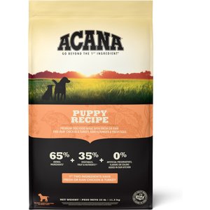 ACANA Puppy Recipe Grain-Free Dry Puppy Food, 25-lb bag