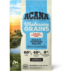 ACANA Singles Wholesome Grains Limited Ingredient Diet Duck