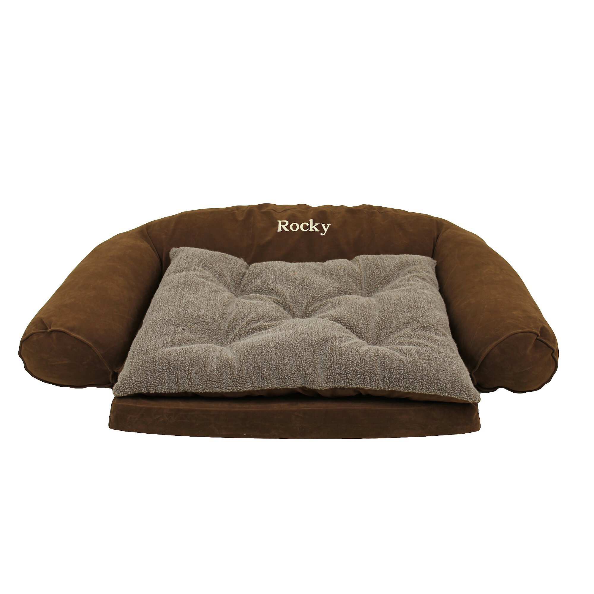 Carolina Pet Ortho Sleeper Comfort Personalized Sofa Dog Bed