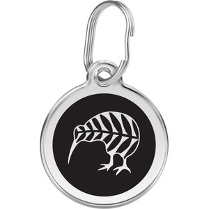 Red Dingo Kiwi Bird Stainless Steel Personalized Dog & Cat ID Tag, Small