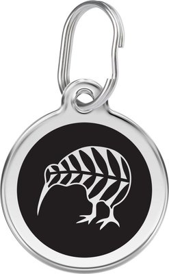 Red Dingo Kiwi Bird Stainless Steel Personalized Dog & Cat ID Tag, slide 1 of 1