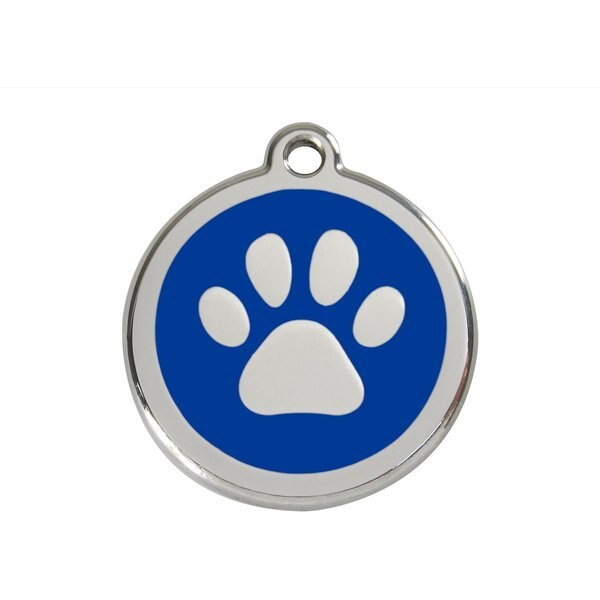 Red Dingo Paw Patrol Chase - Nickelodeon/Nick Jr. Personalized Dog & Cat ID Tag, Blue