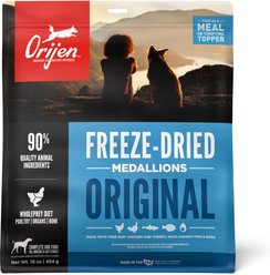 ORIJEN Original Grain-Free Freeze-Dried Dog Food & Topper, 16-oz bag