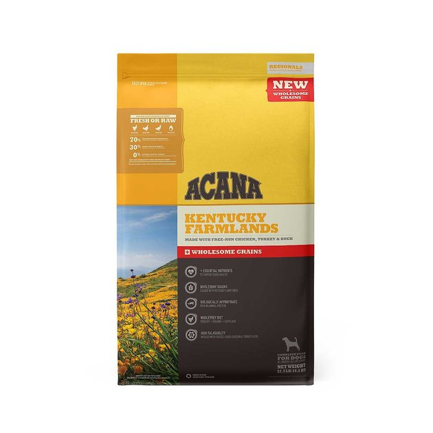 acana kentucky farmlands with wholesome grains