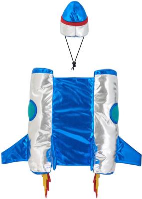 Show full view: Frisco Rocket Ship Dog & Cat Costume, Small slide 6 of 11