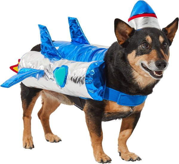 Frisco Rocket Ship Dog & Cat Costume, Medium slide 1 of 8