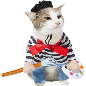 Frisco Front Walking French Artist Dog & Cat Costume, X-Small