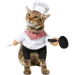 Frisco Front Walking Chef Dog & Cat Costume, X-Small